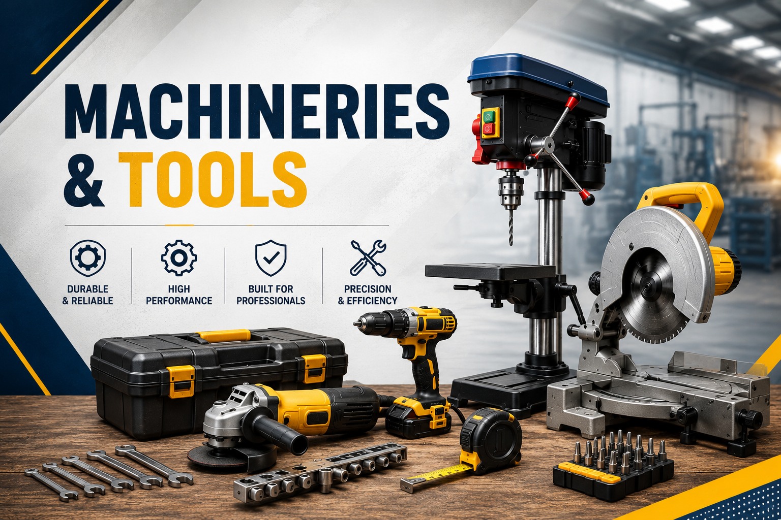 Machineries & Tools