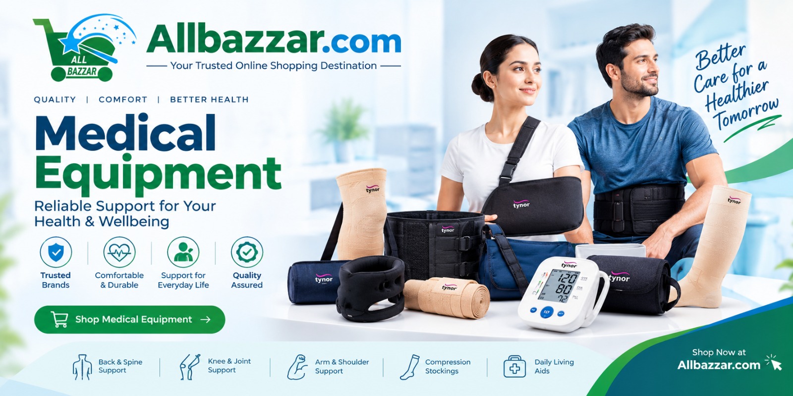 Medical Equipments, Health & Safety Products